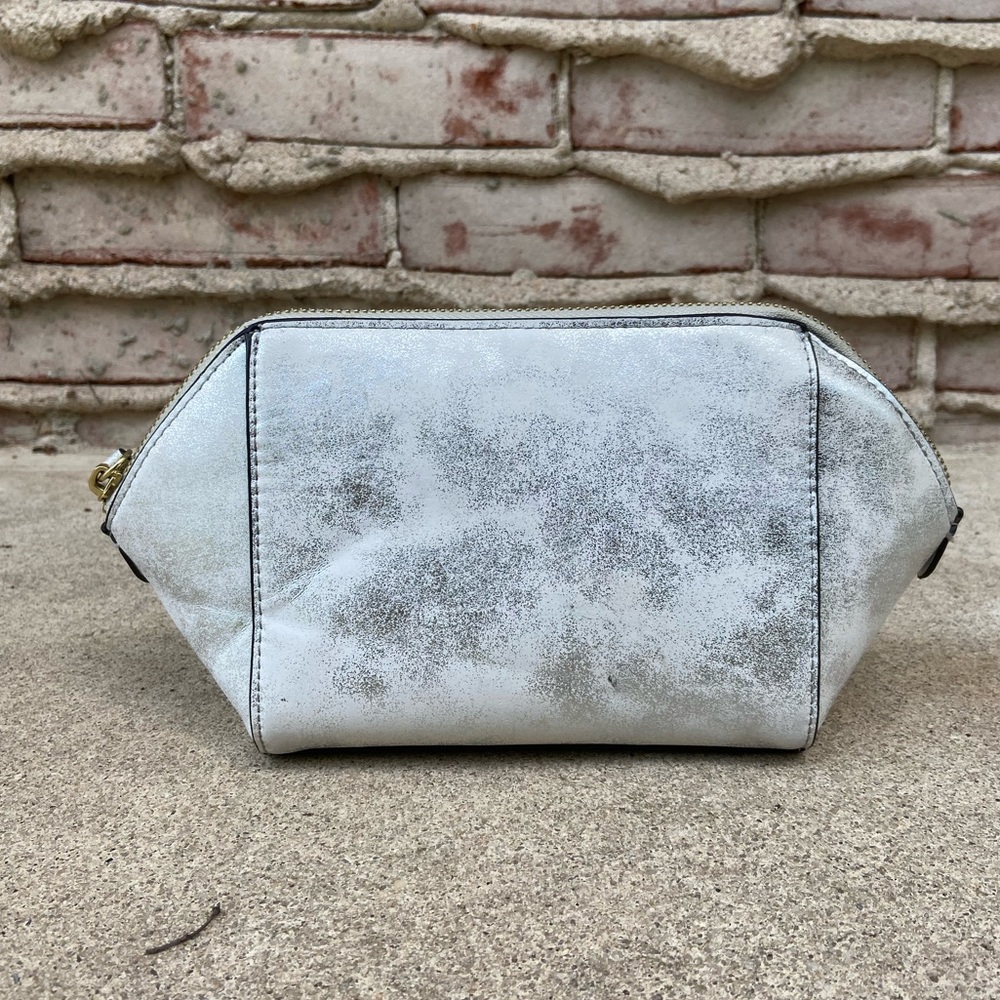 Sparkling Gray Cosmetic Bag